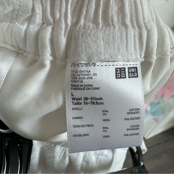 SOLD！JW Anderson X Uniqlo A-Line White Cotton Long Skirt - Picture 7 of 7